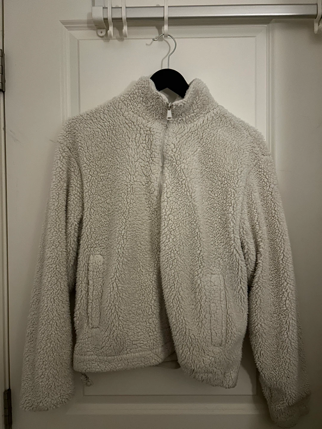 Cream Fleece Jacket
