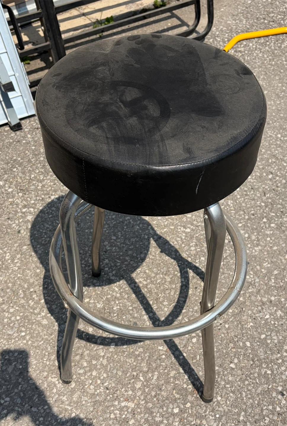 Black Bar Stool