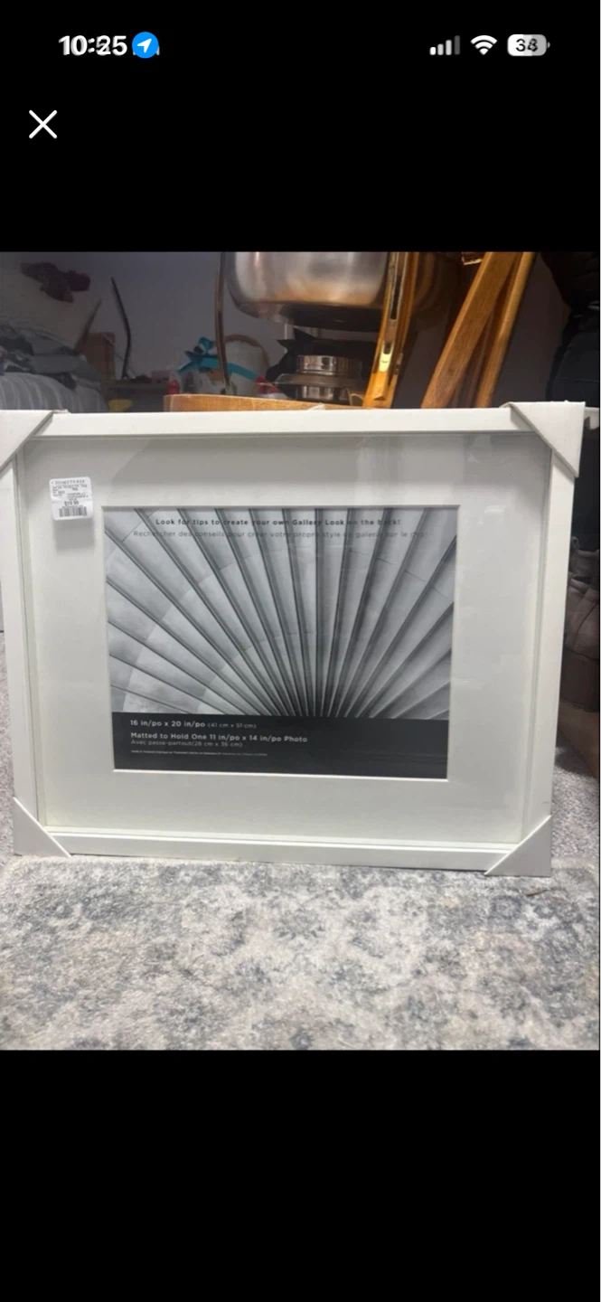 White 16x20 Picture Frame