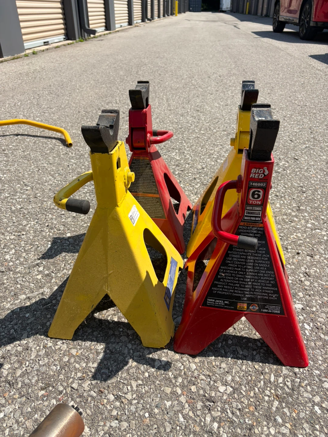 Set of 4 Big Red Jack Stands - photo 3