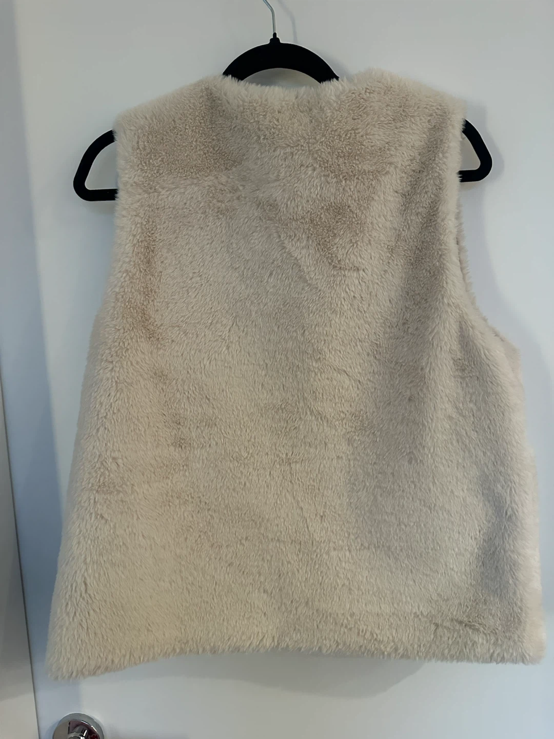 ZARA Faux Fur Vest Cream Kids: Size 13-14 Years - photo 3