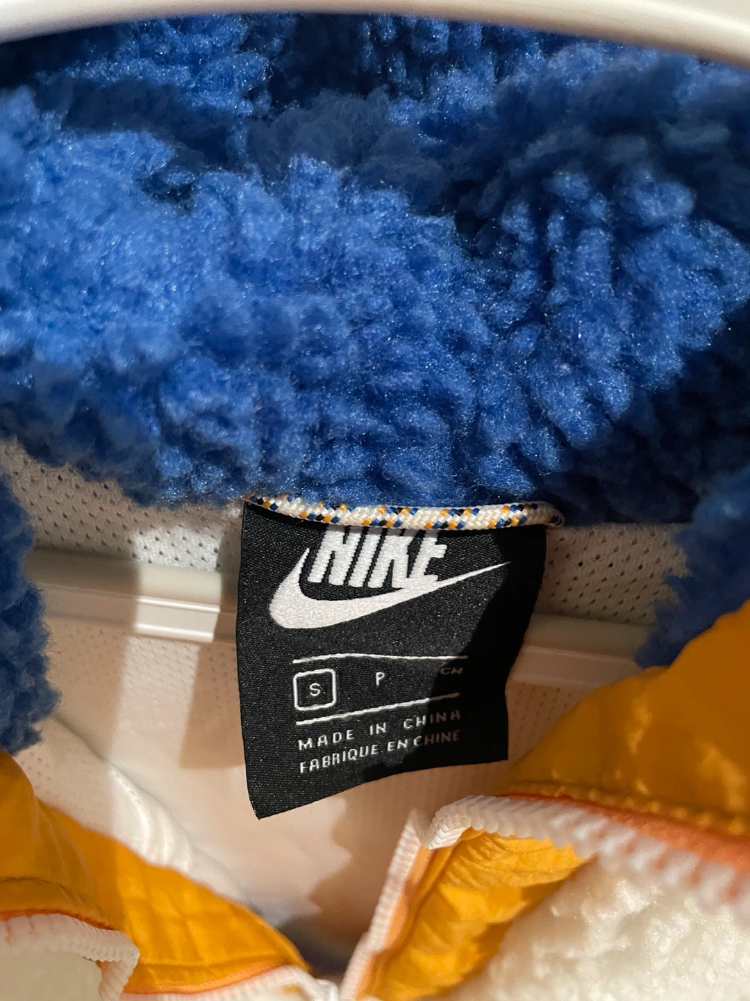 Nike Heritage Sherpa Jacket Retro Half Zip Pullover - photo 3
