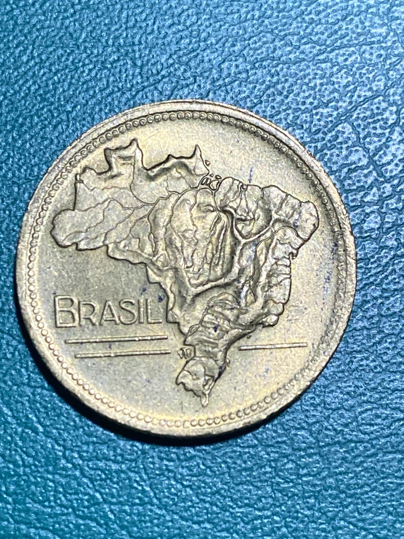 1944 Brazil 2 Cruzeiros Coin