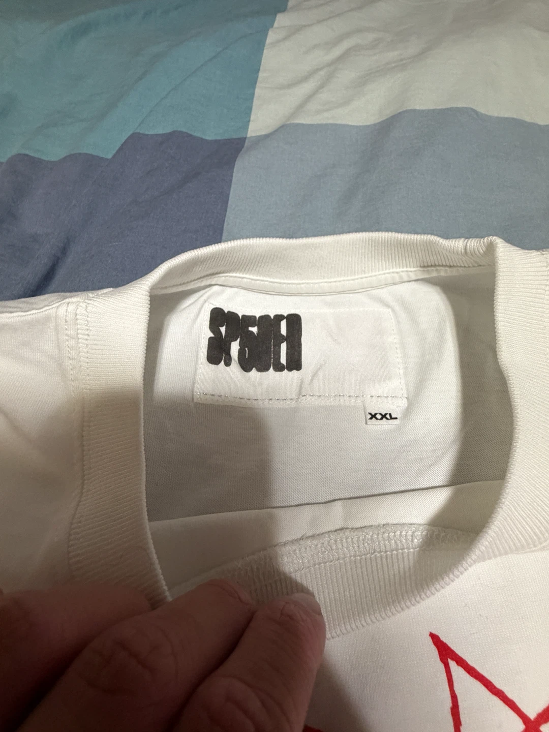 Sp5der White Scribble Tee XXL - photo 2