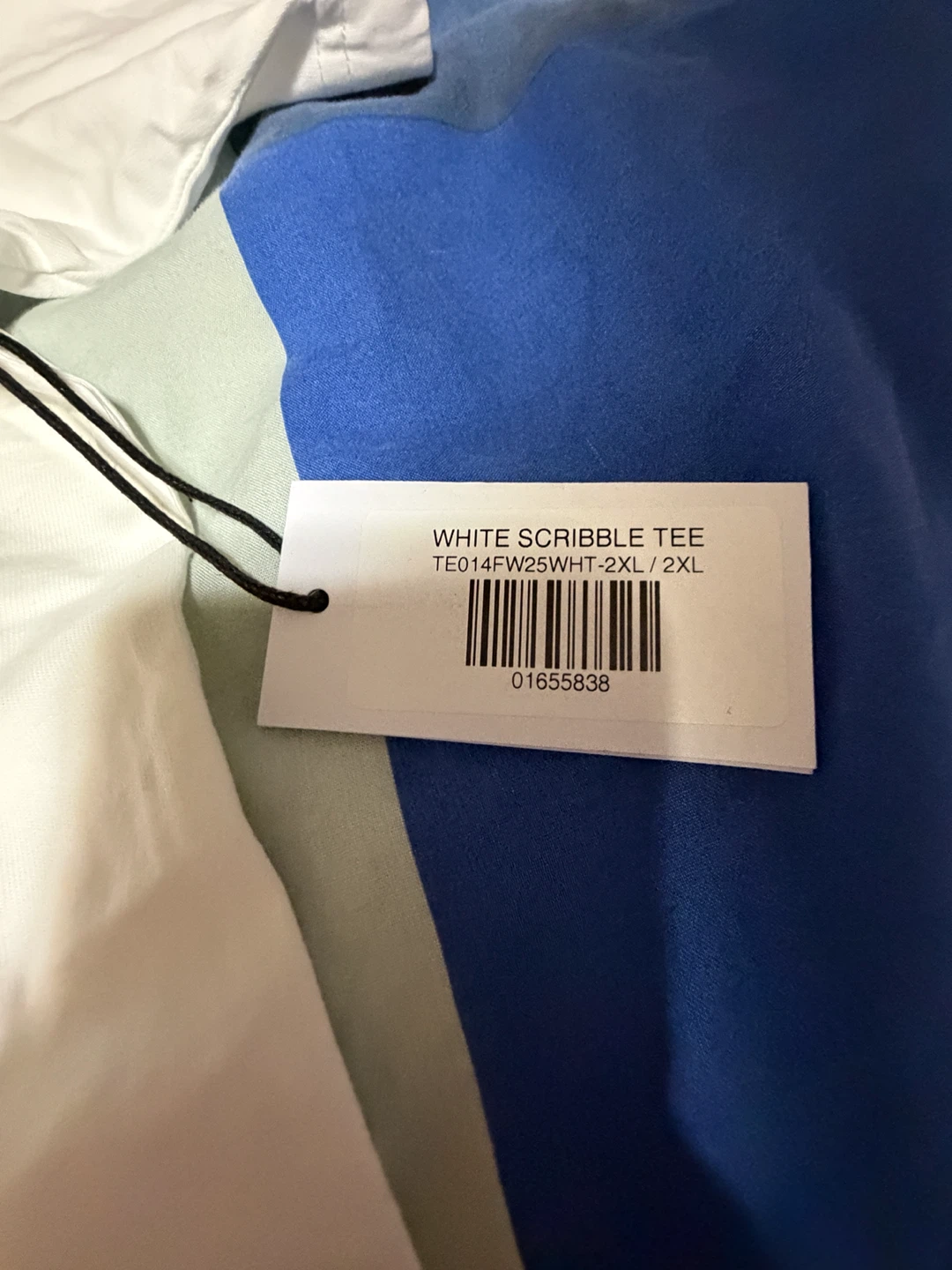 Sp5der White Scribble Tee XXL - photo 4