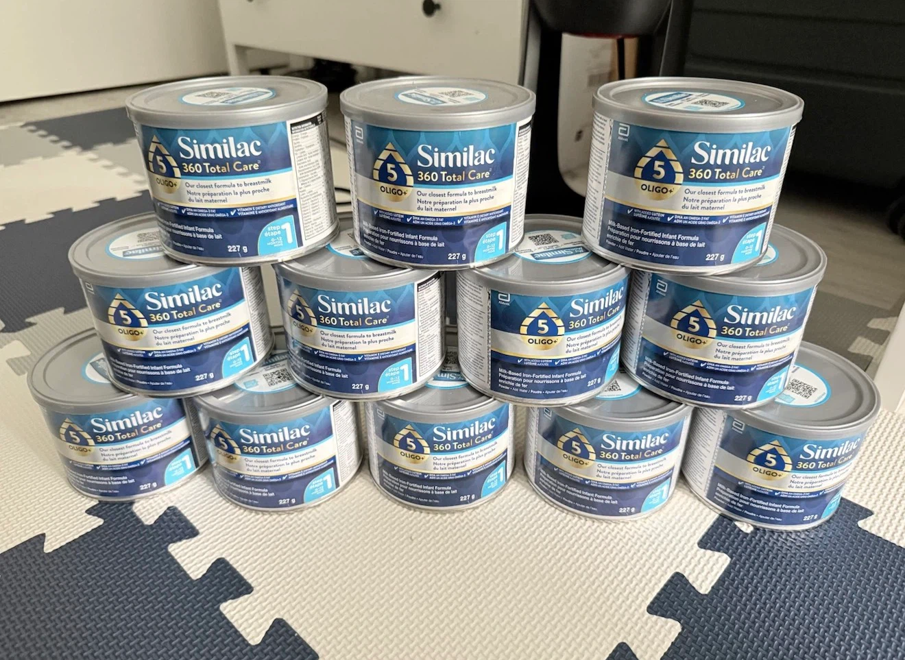 Similac 360 Total Care Infant Formula (12 x 227g)
