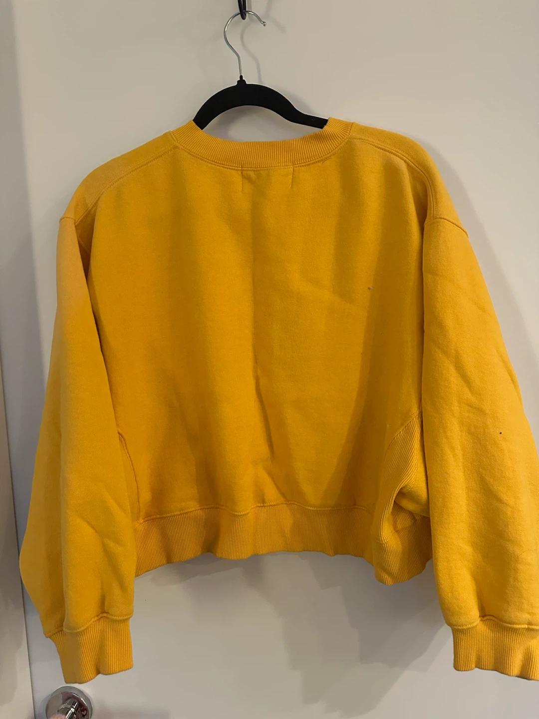 Yellow "Also Known As" Crewneck Sweatshirt - photo 2