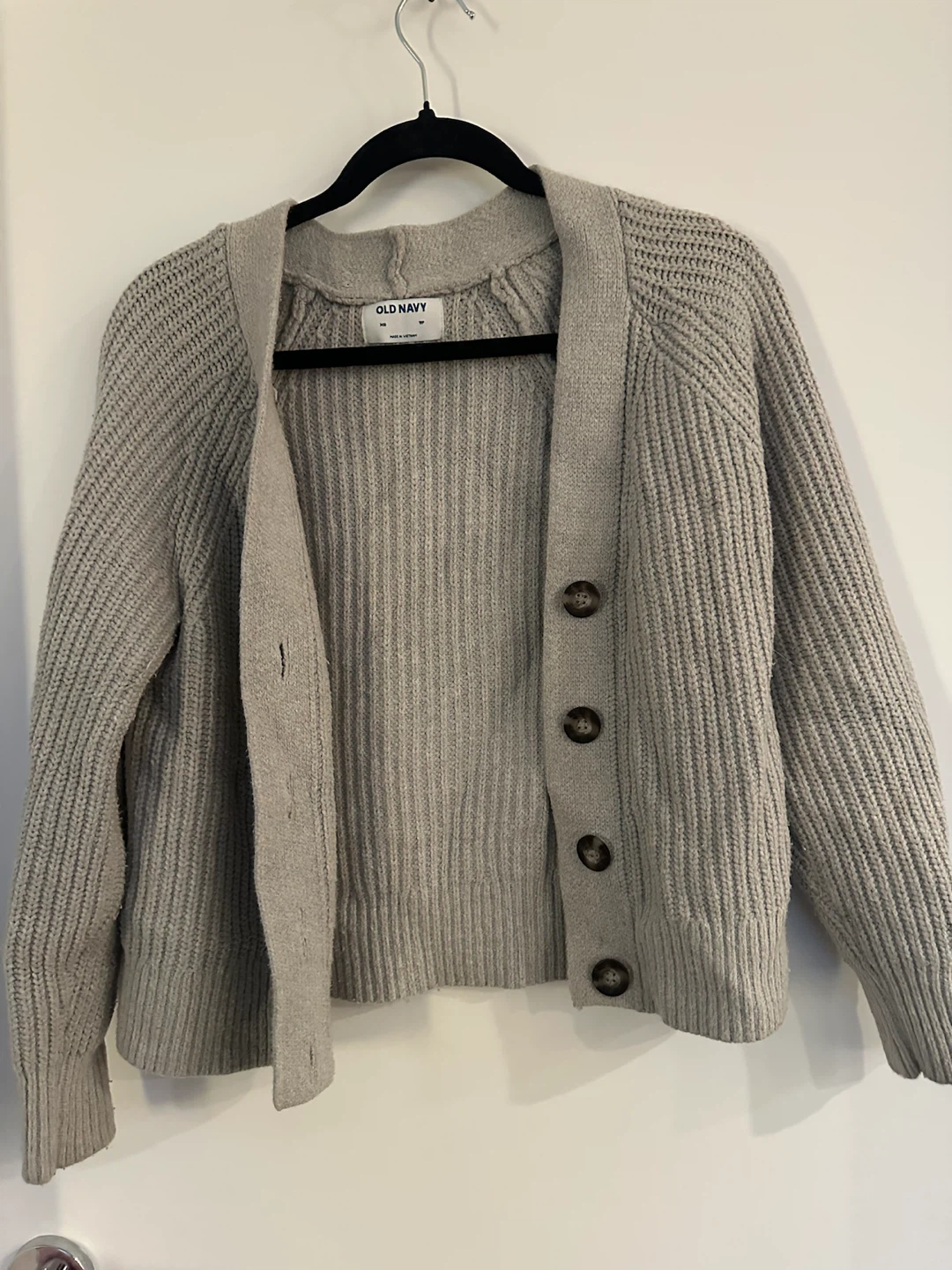 Old Navy Grey Knit Cardigan