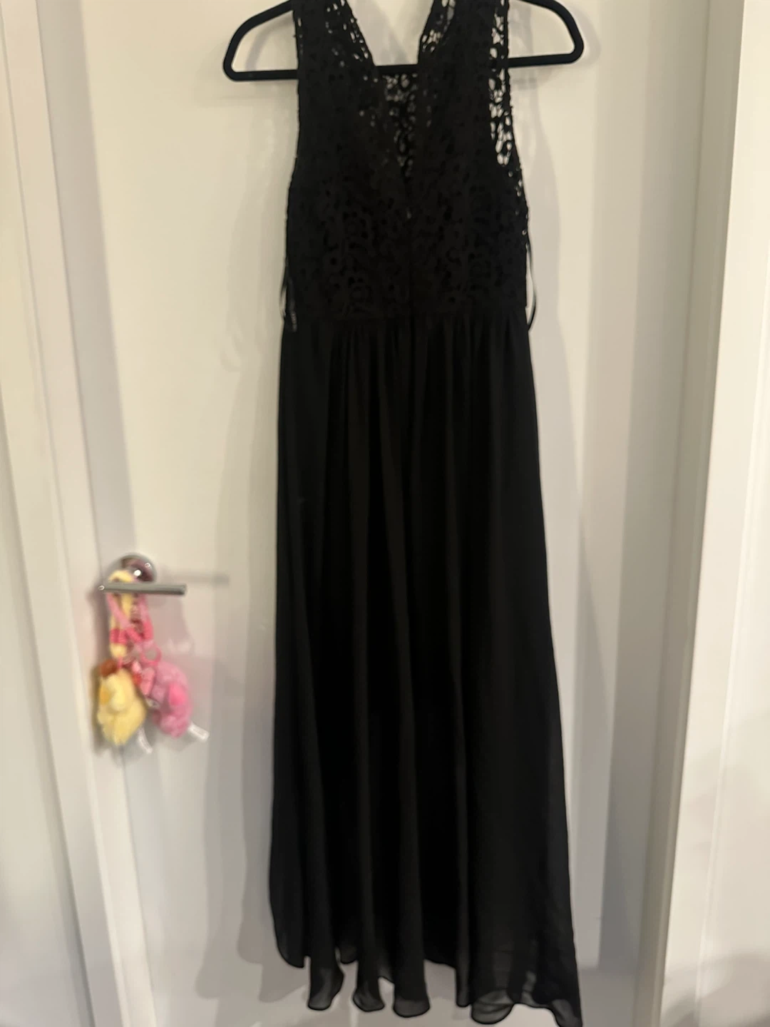 Black Lace Maxi Dress - photo 4