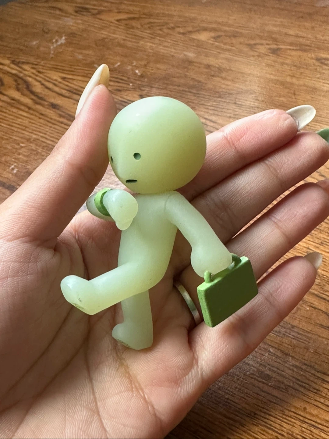 Glow-in-the-dark Figure with Briefcase