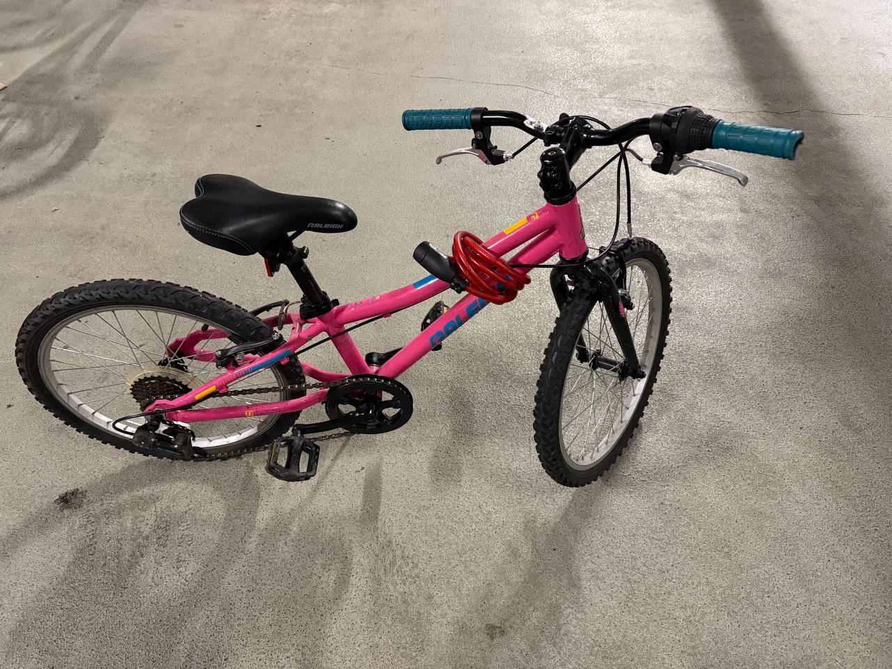 Raleigh Kids Pink Bike