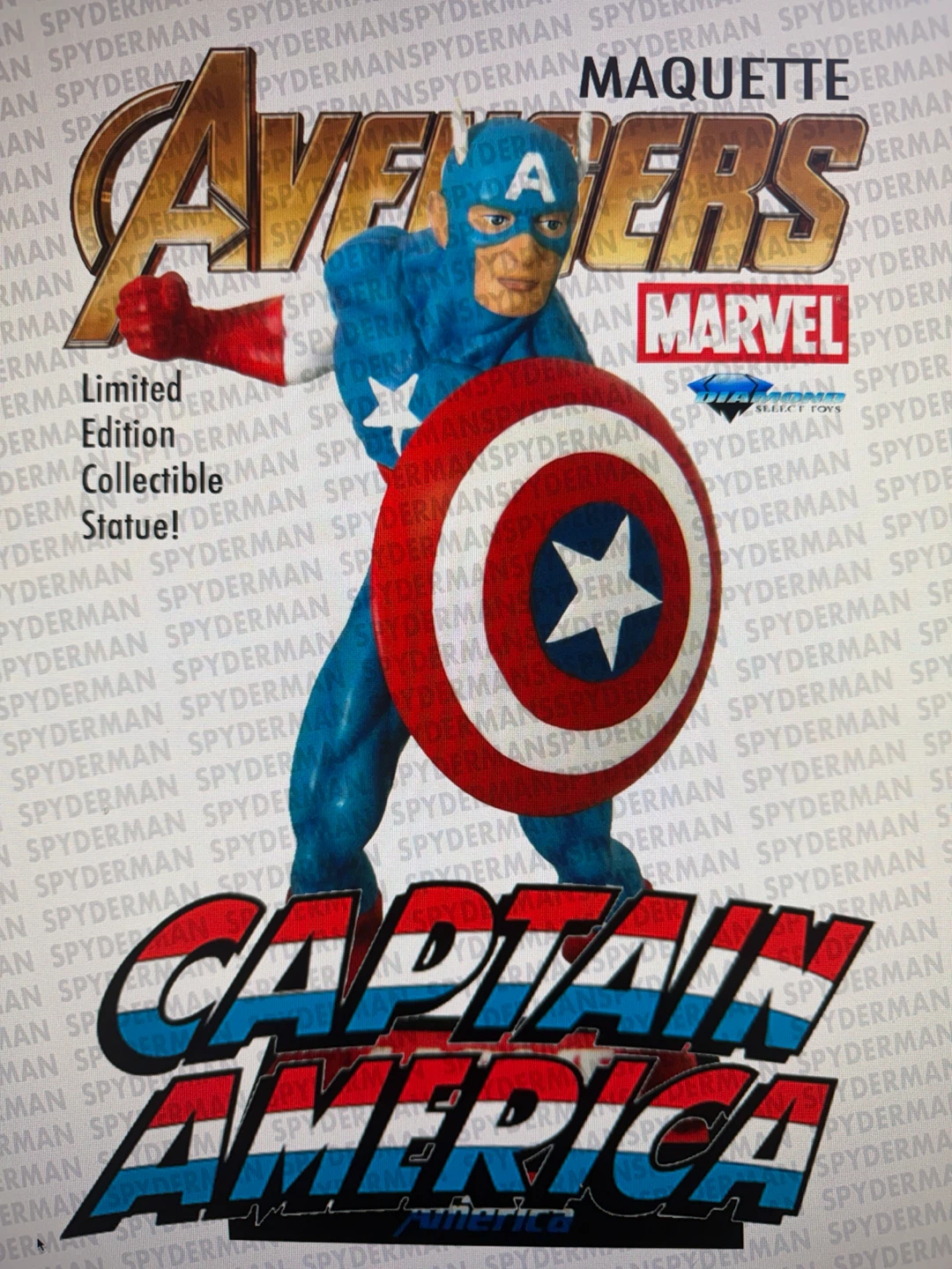 Marvel Captain America Limited Edition Collectible Statue