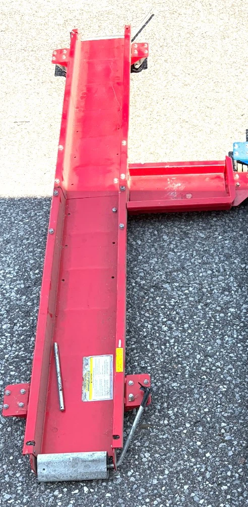Red Metal Car Jack Stand Lift