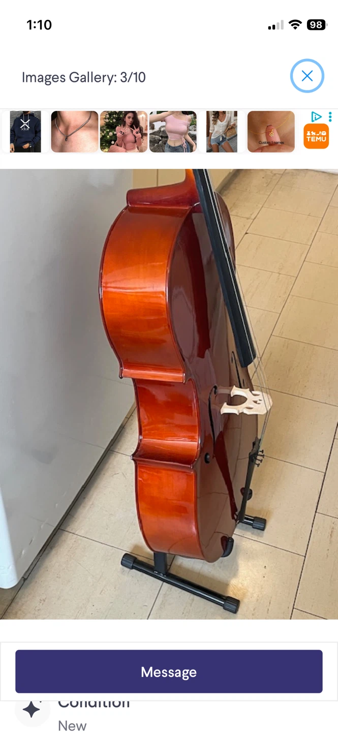 Cello NEW 4/4 Spruce/Maple. NEW Hard Travel case. NEW soft case. - photo 2