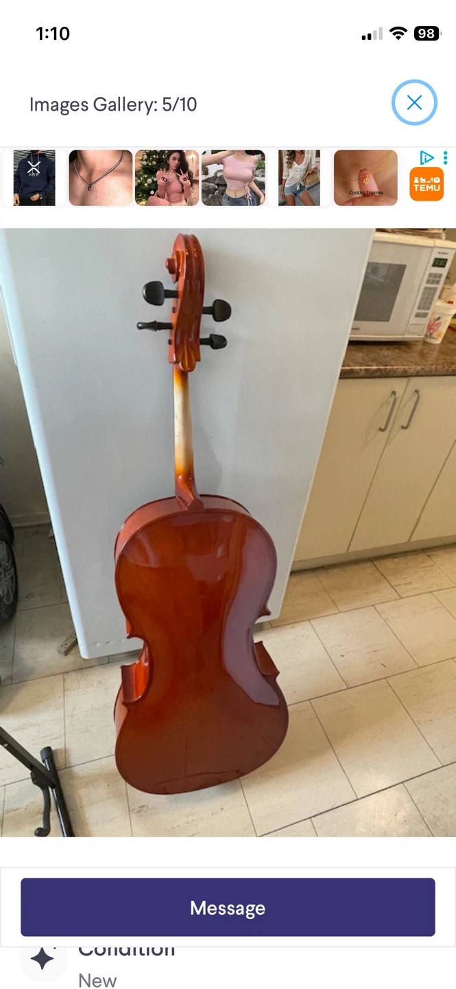 Cello NEW 4/4 Spruce/Maple. NEW Hard Travel case. NEW soft case. - photo 4