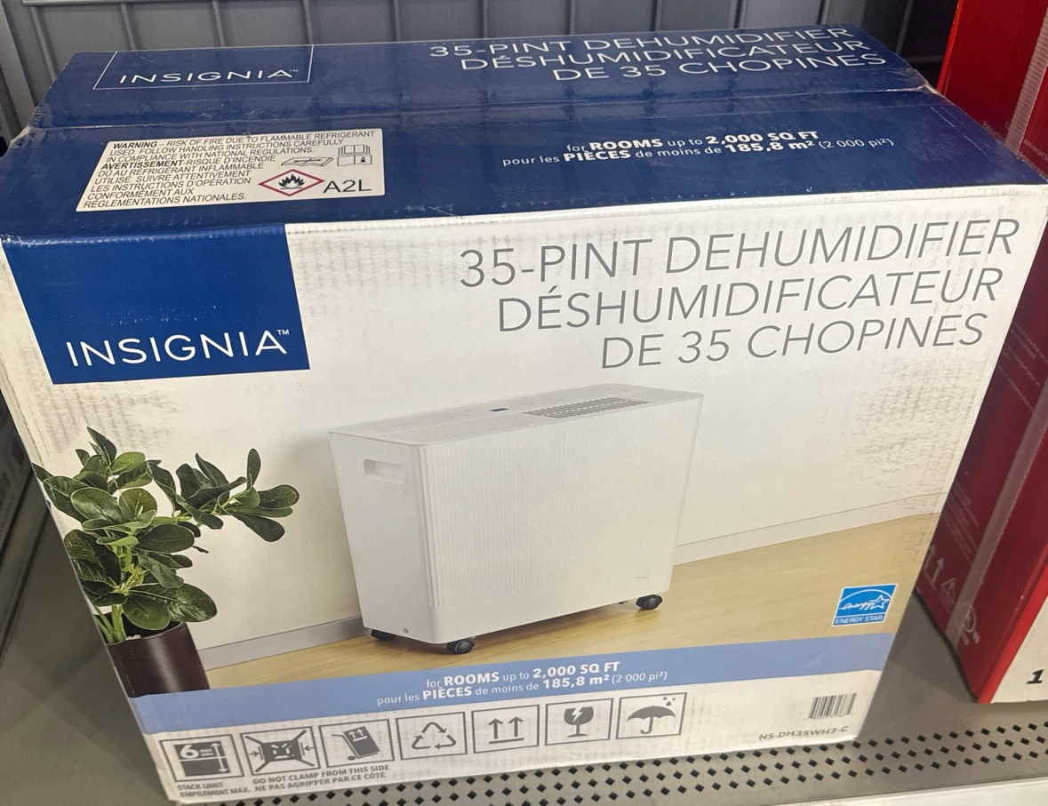 Insignia 35-Pint Dehumidifier - photo 3