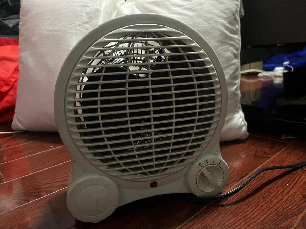 White Portable Fan Heater