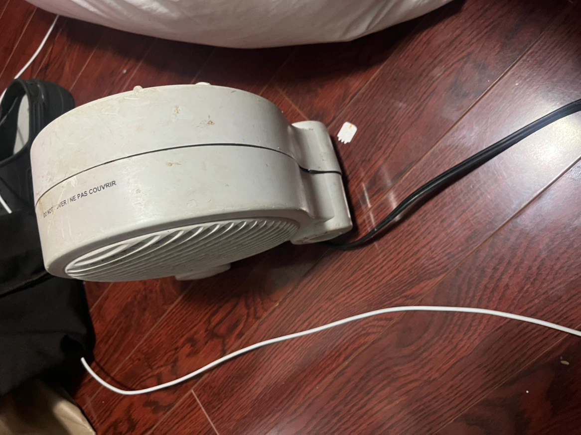 White Portable Fan Heater - photo 2