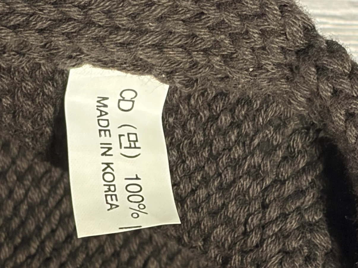 Woman’s Brown Knit Beret - Made in Korea - photo 3