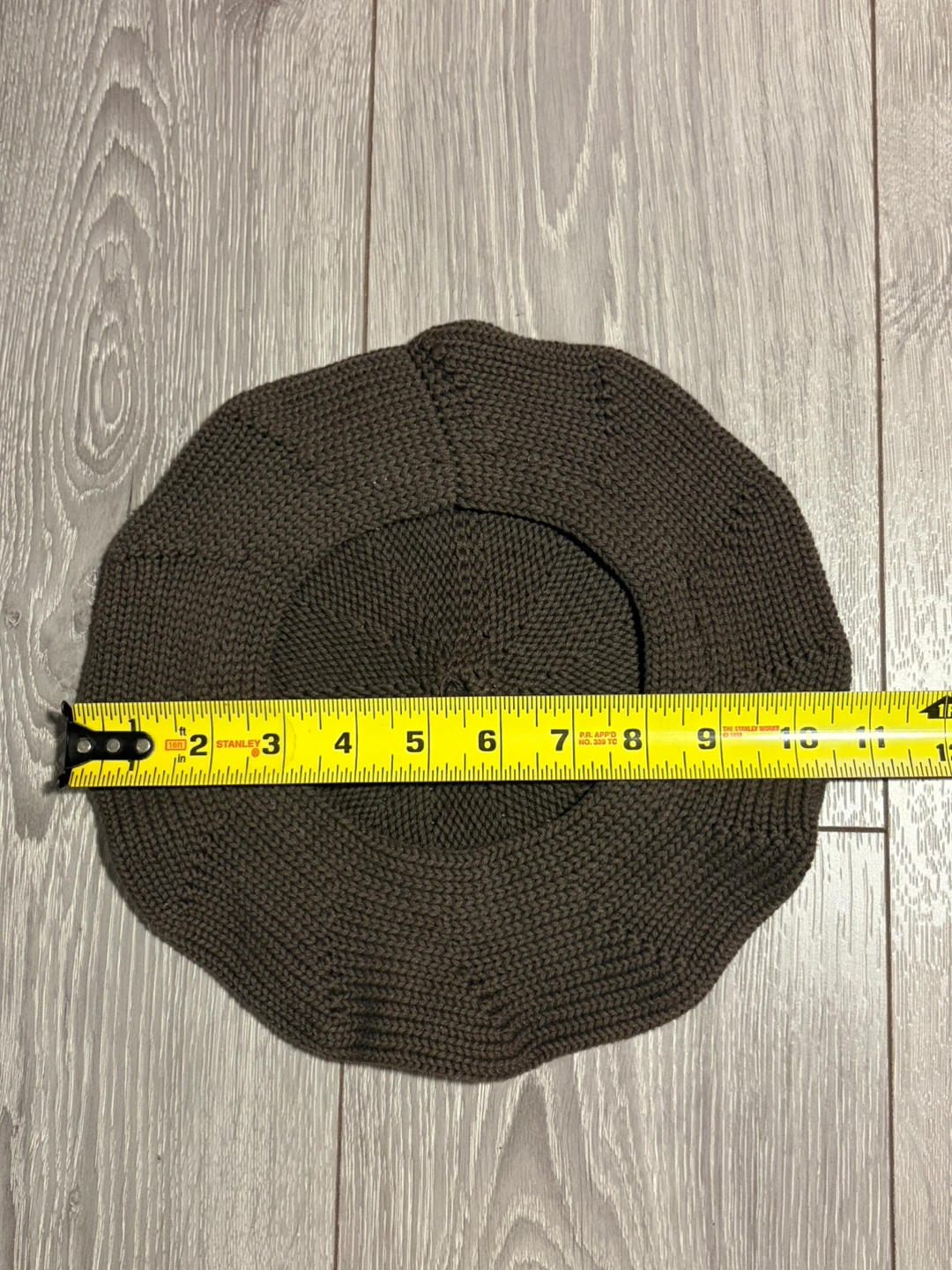 Woman’s Brown Knit Beret - Made in Korea - photo 4