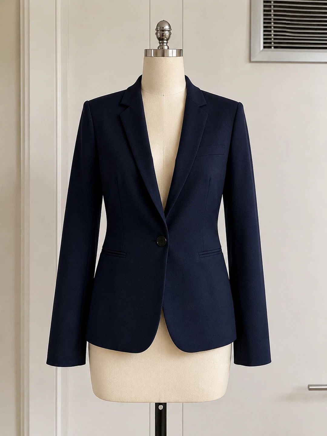 Mango Basics Navy Blazer