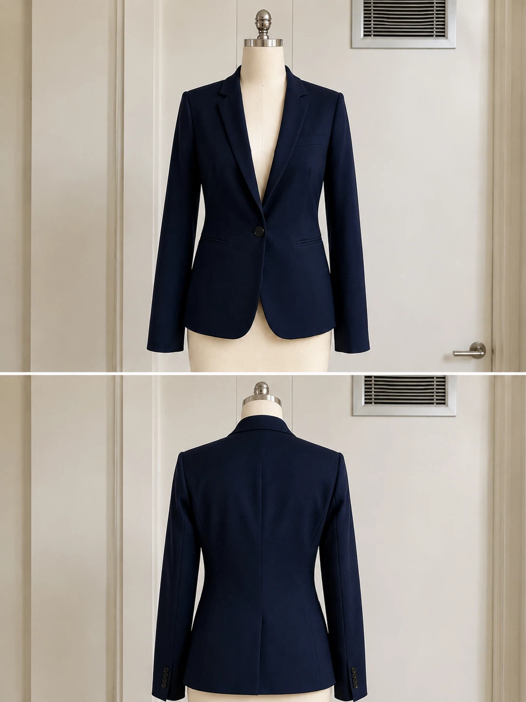 Mango Basics Navy Blazer - photo 2