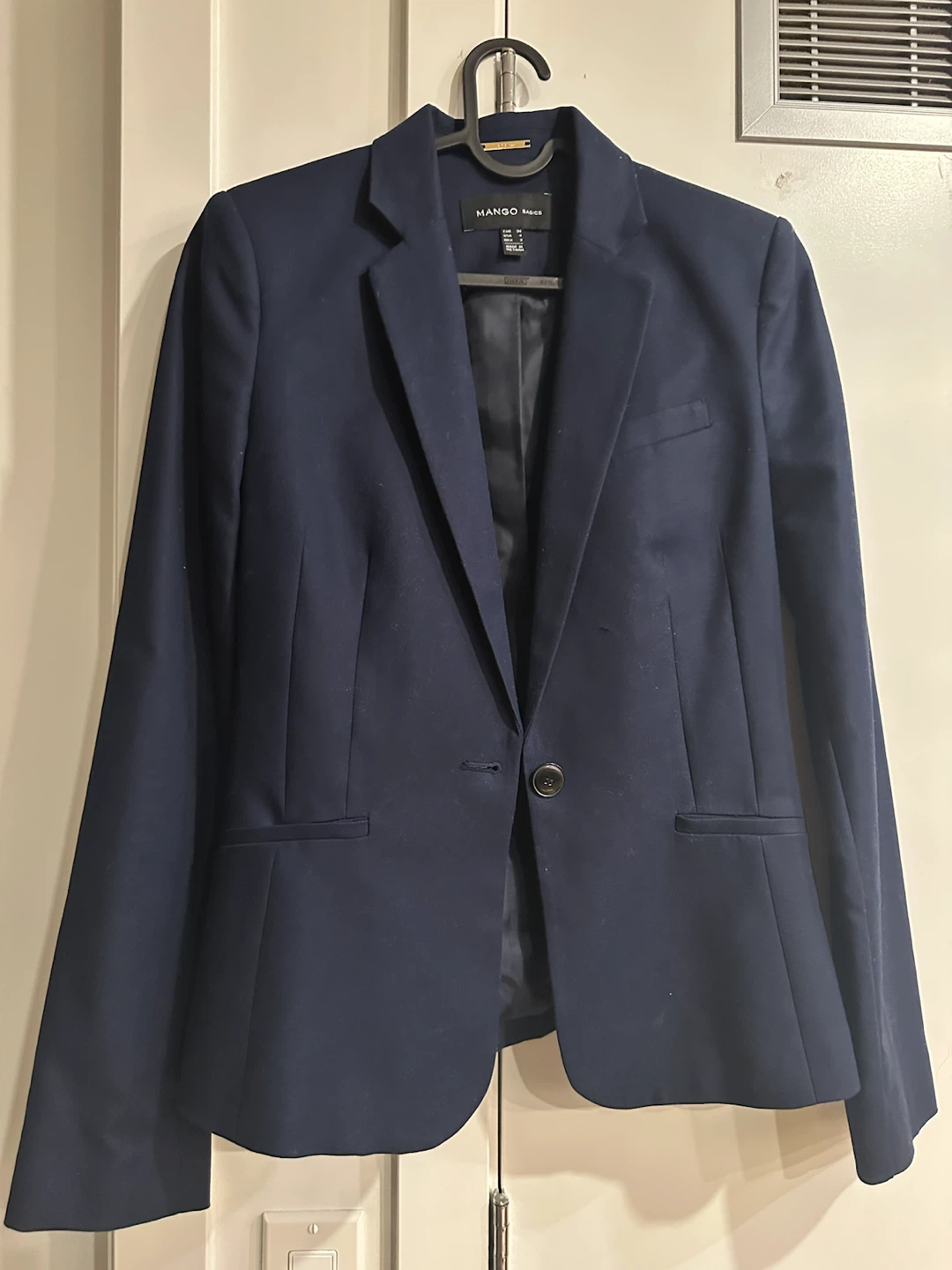 Mango Basics Navy Blazer - photo 4