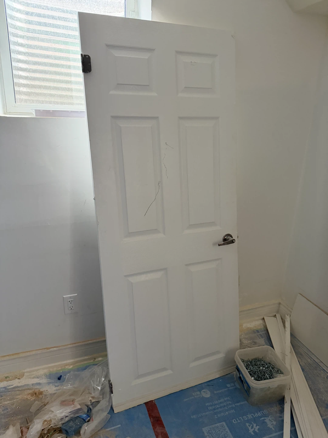 White Interior Door