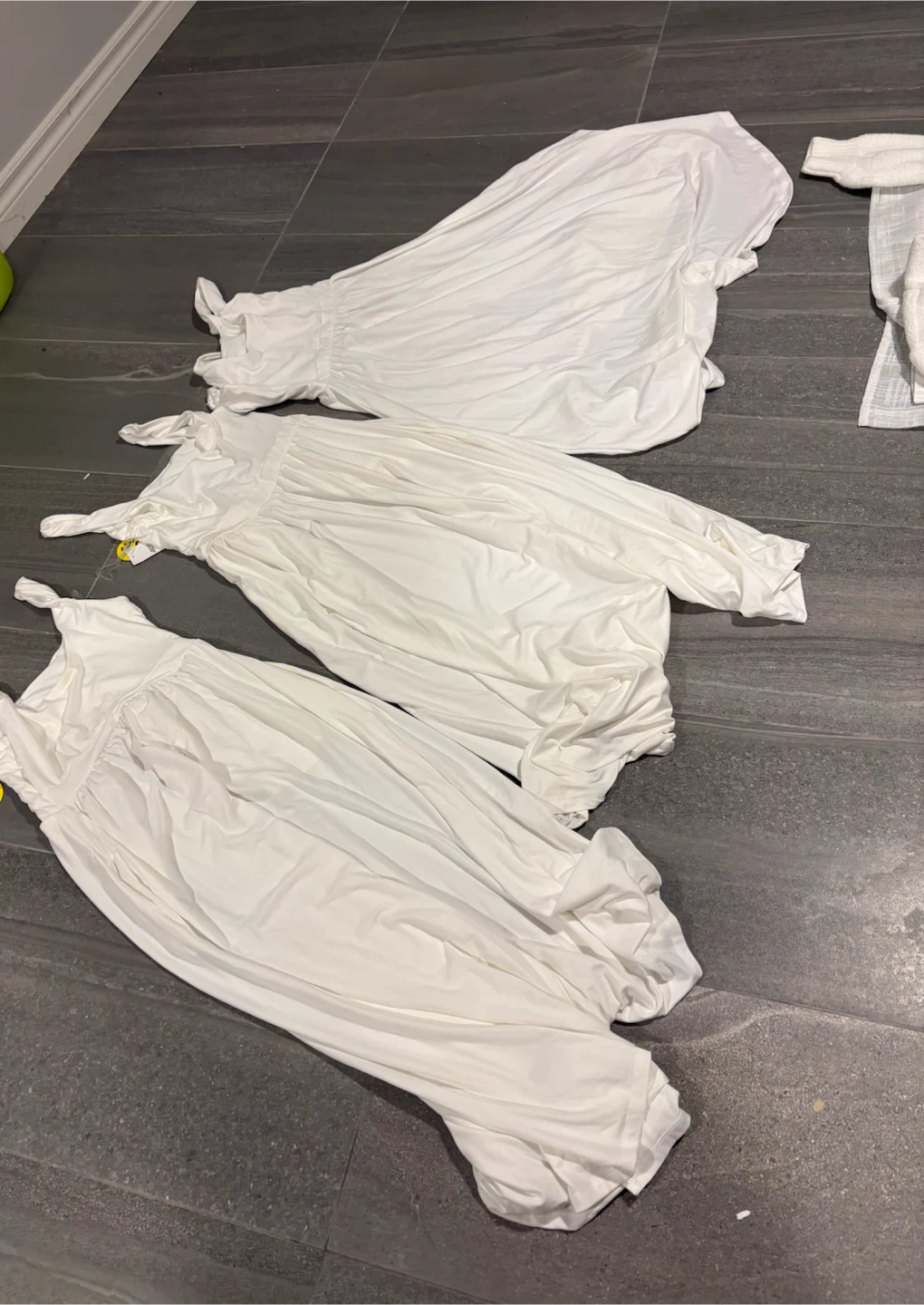 3 White Maxi Dresses summer