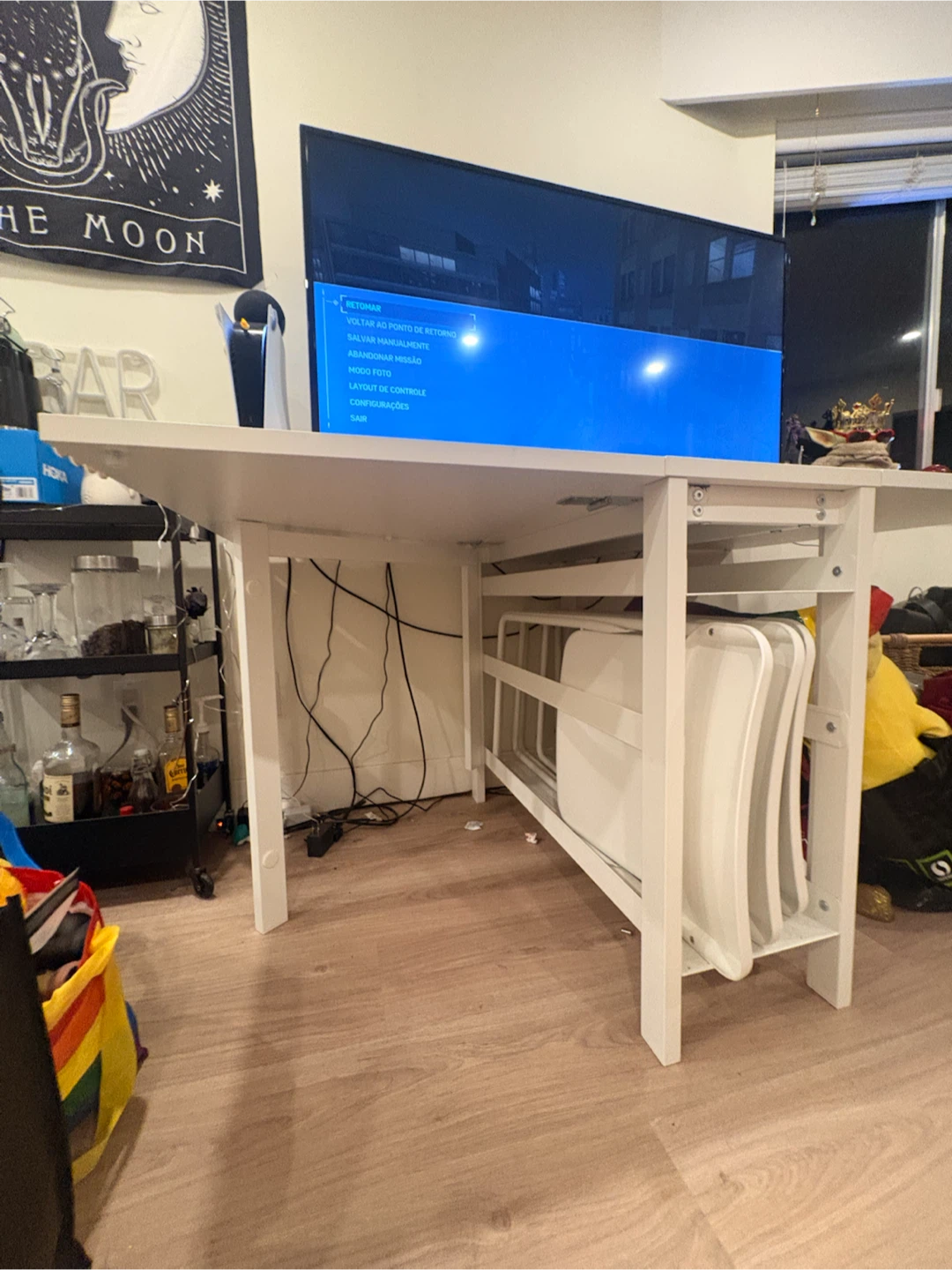IKEA VIHALS Gateleg Table and 4 Chairs - photo 2