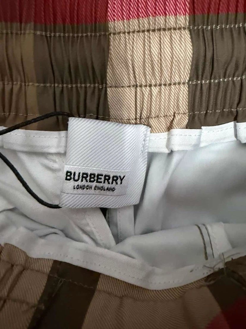 Burberry Men's Plaid Shorts Size M - photo 3