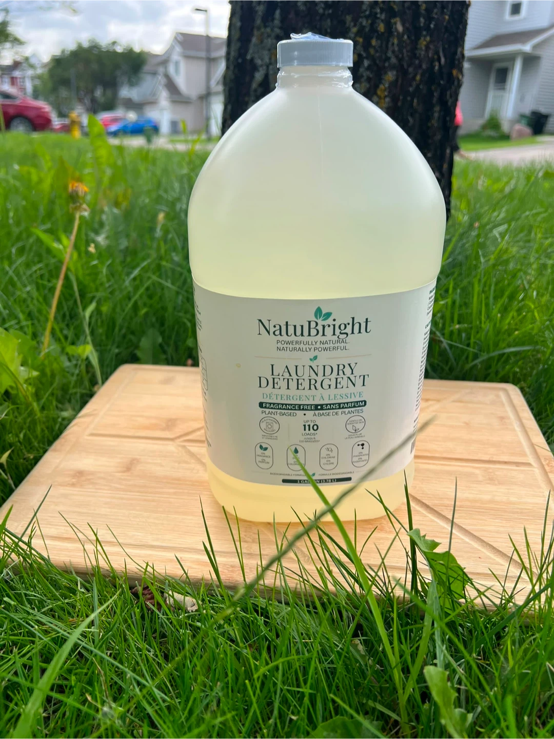NatuBright Laundry Detergent Fragrance Free 110 Loads