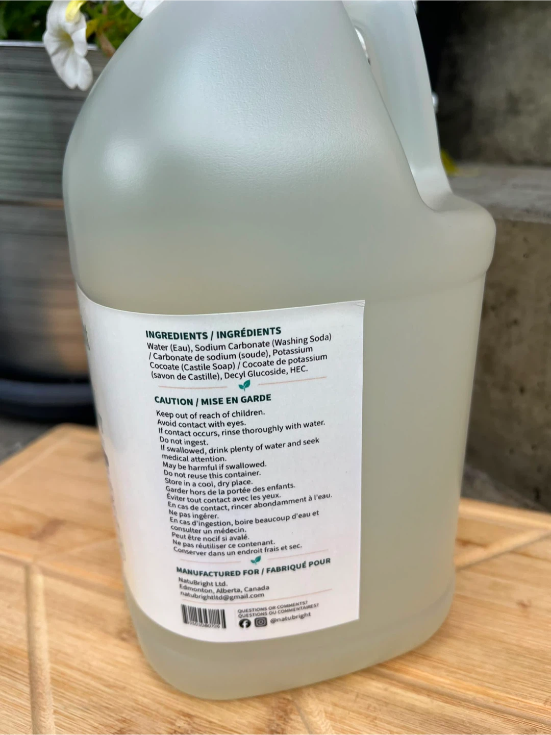 NatuBright Laundry Detergent Fragrance Free 110 Loads - photo 5