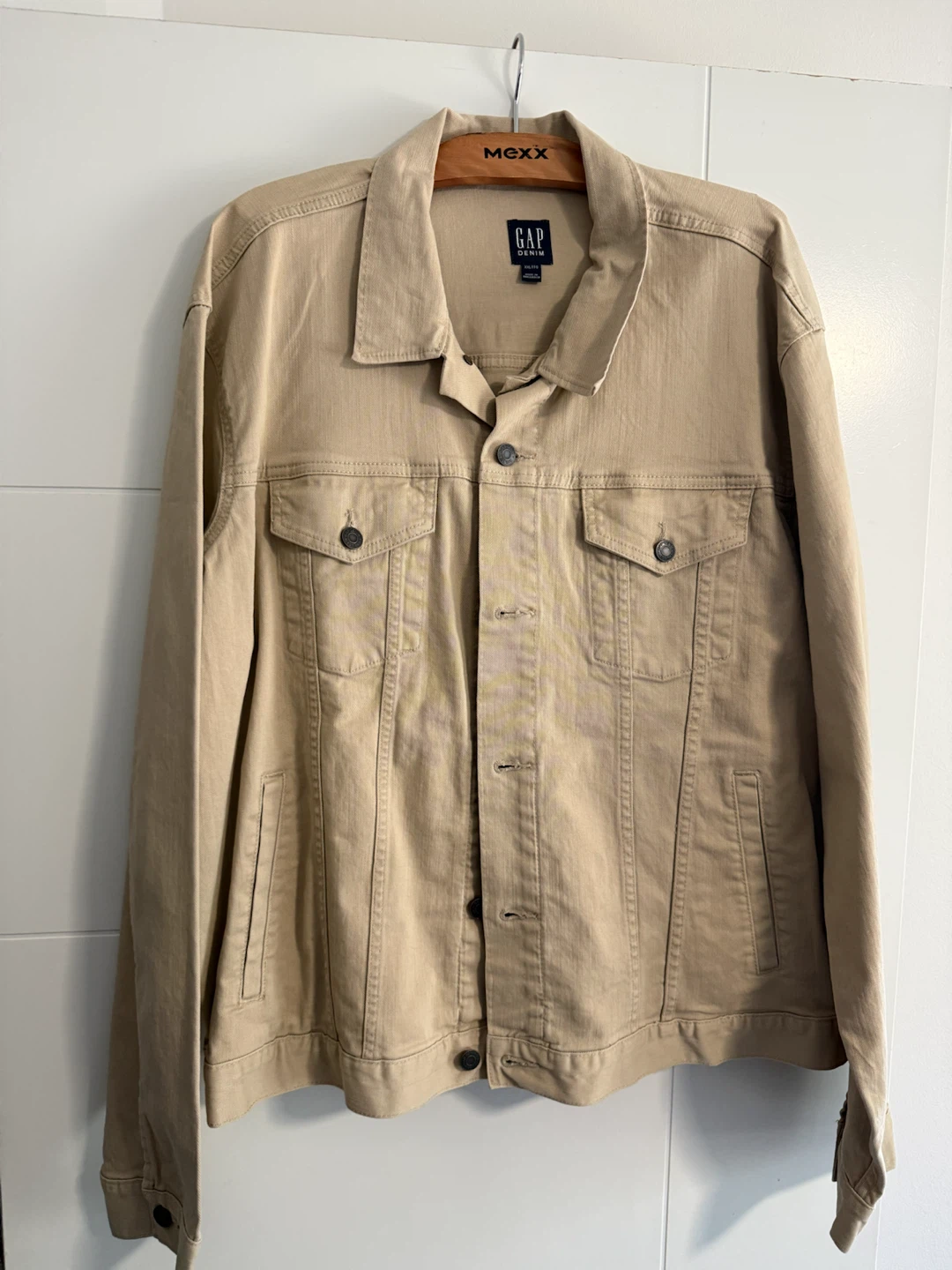 GAP Denim Jacket - Tan - XXL