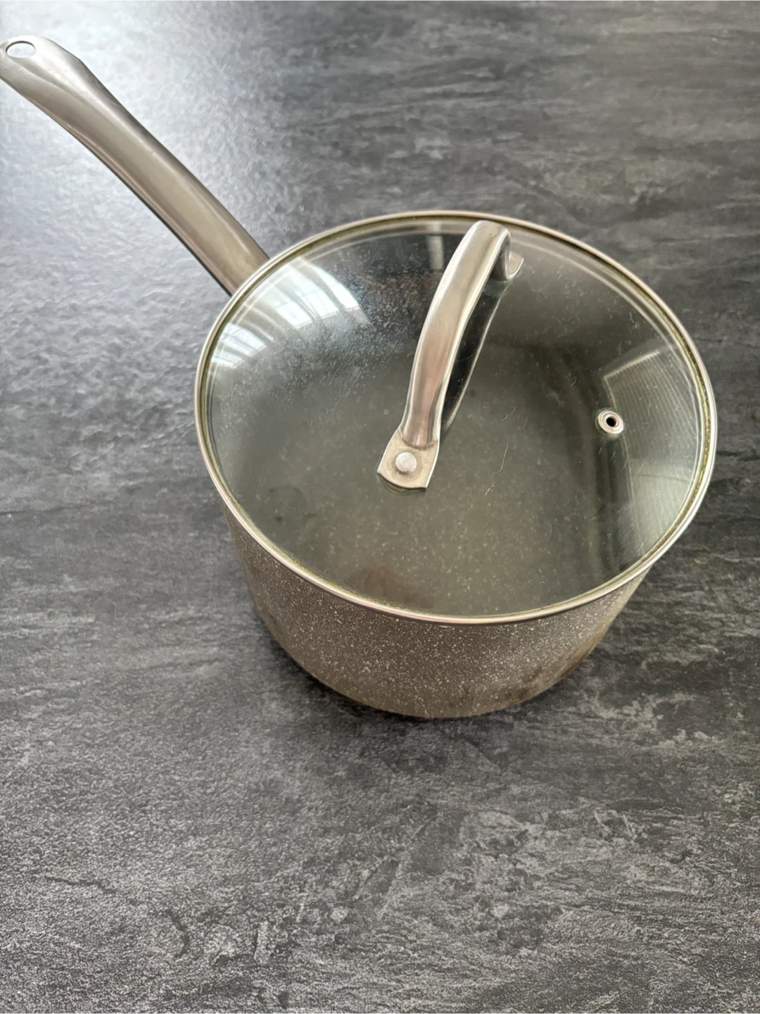 8” Non-stick Saucepan with Glass Lid