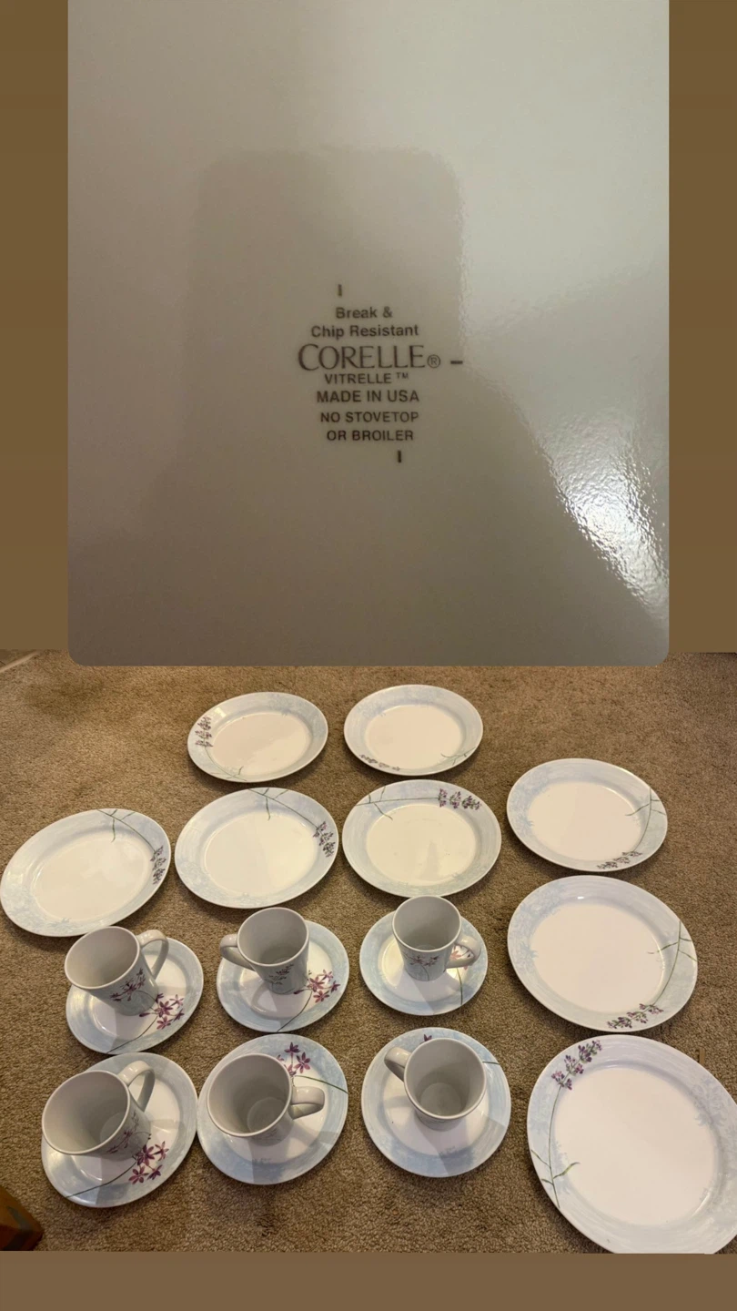 Corelle Dinnerware Set