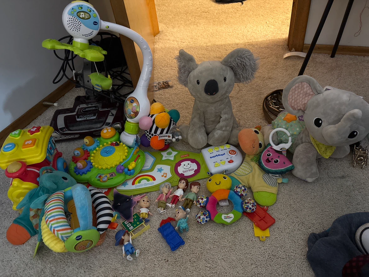 Assorted Baby and Toddler Toys