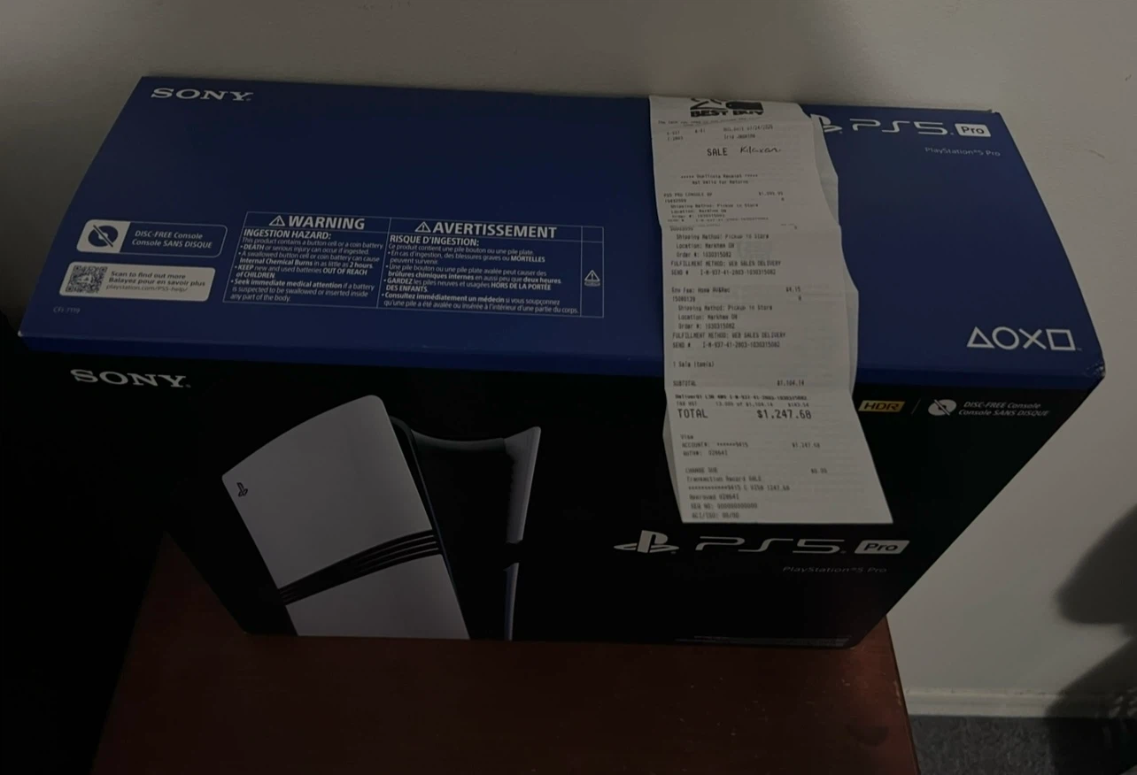 Sony PlayStation 5 Pro 2TB Console - photo 2