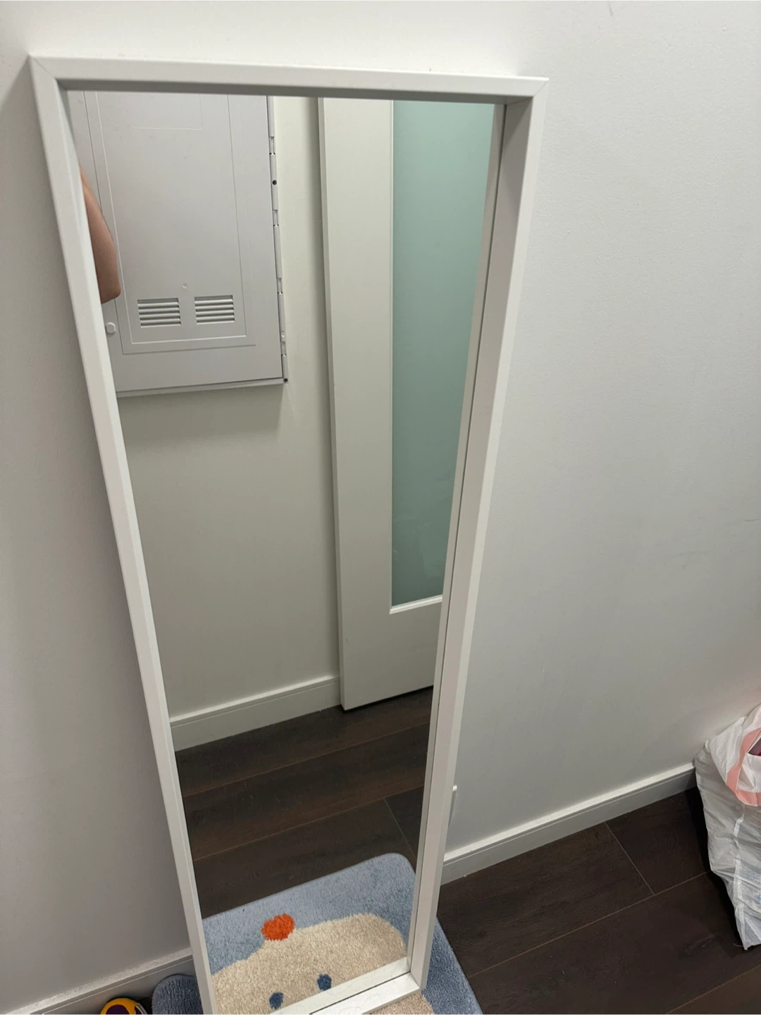 IKEA NISSEDAL Mirror, White - photo 3