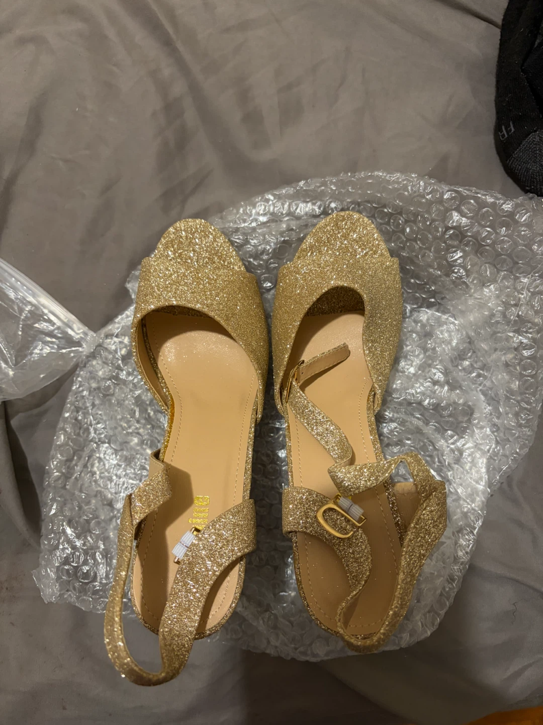 Gold Glitter Heels - EUR 41 - photo 2