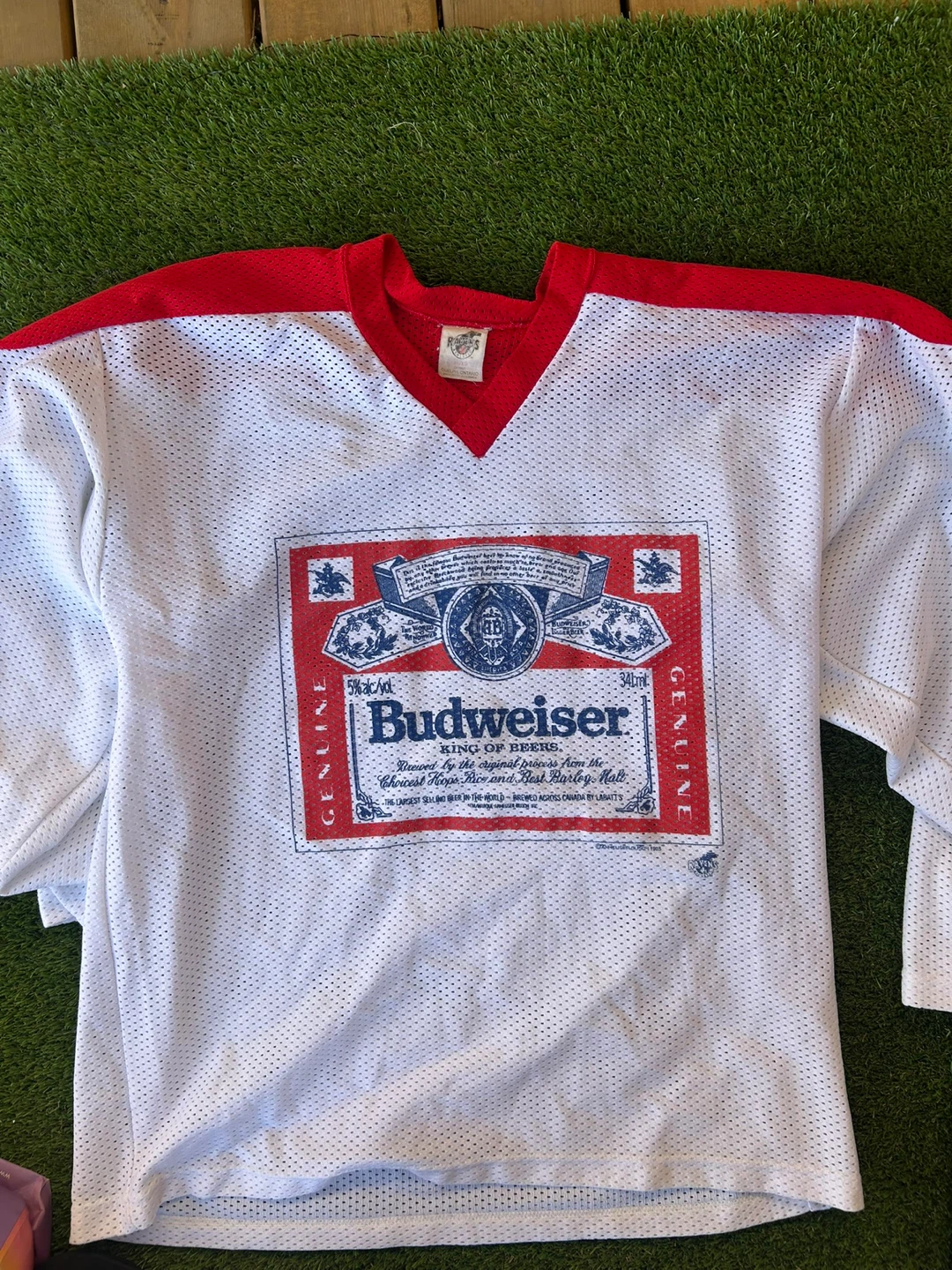 Ravens Athletic Budweiser Hockey Jersey XL