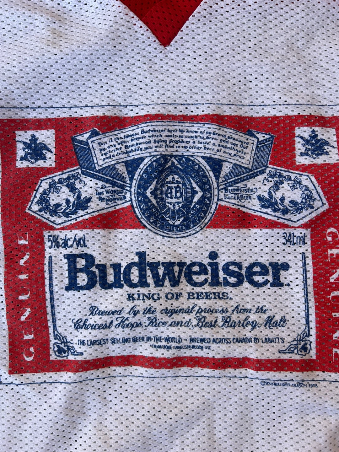 Ravens Athletic Budweiser Hockey Jersey XL - photo 2