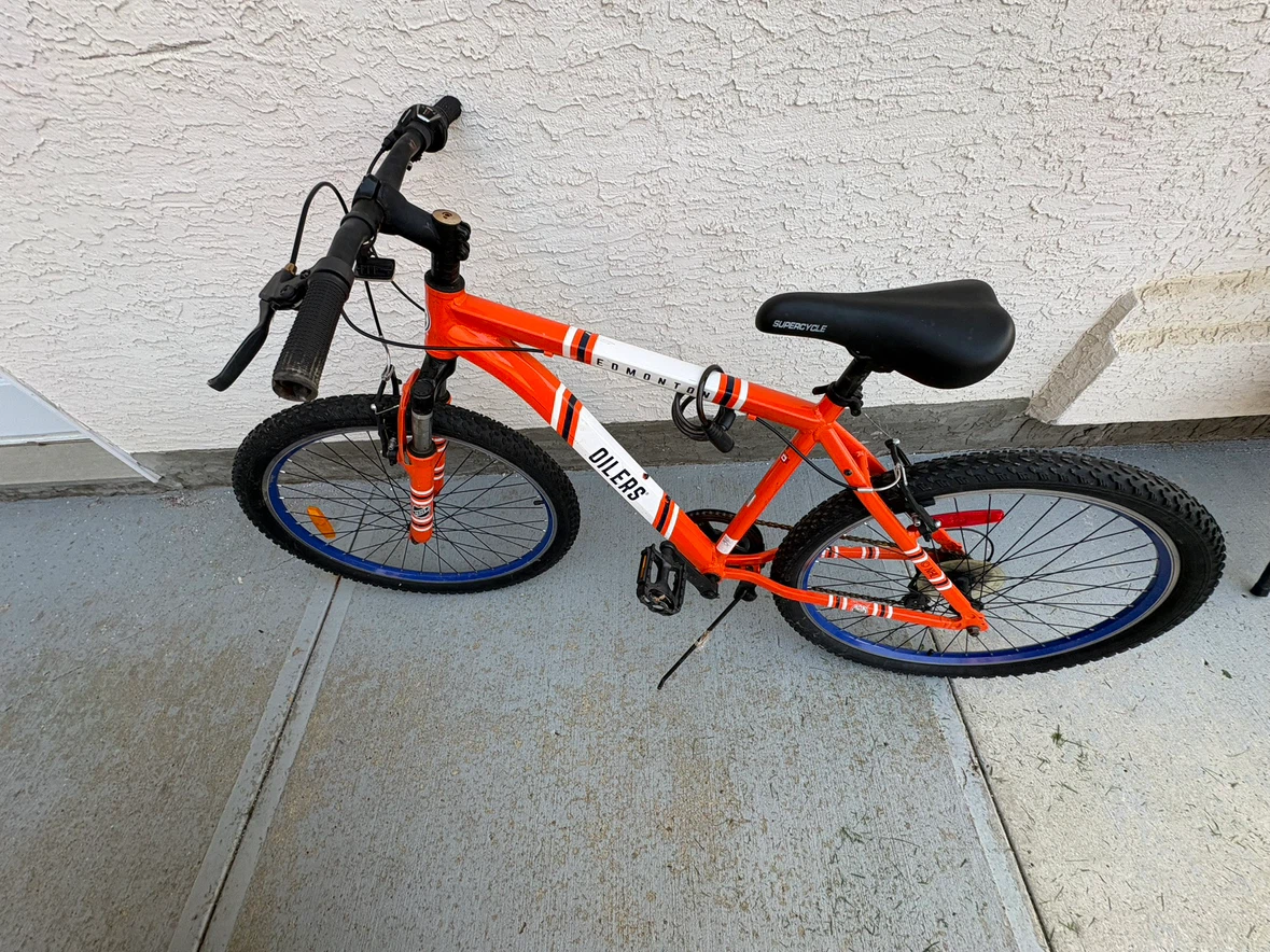 Orange Oilers Edmonton Kids Bike - photo 2