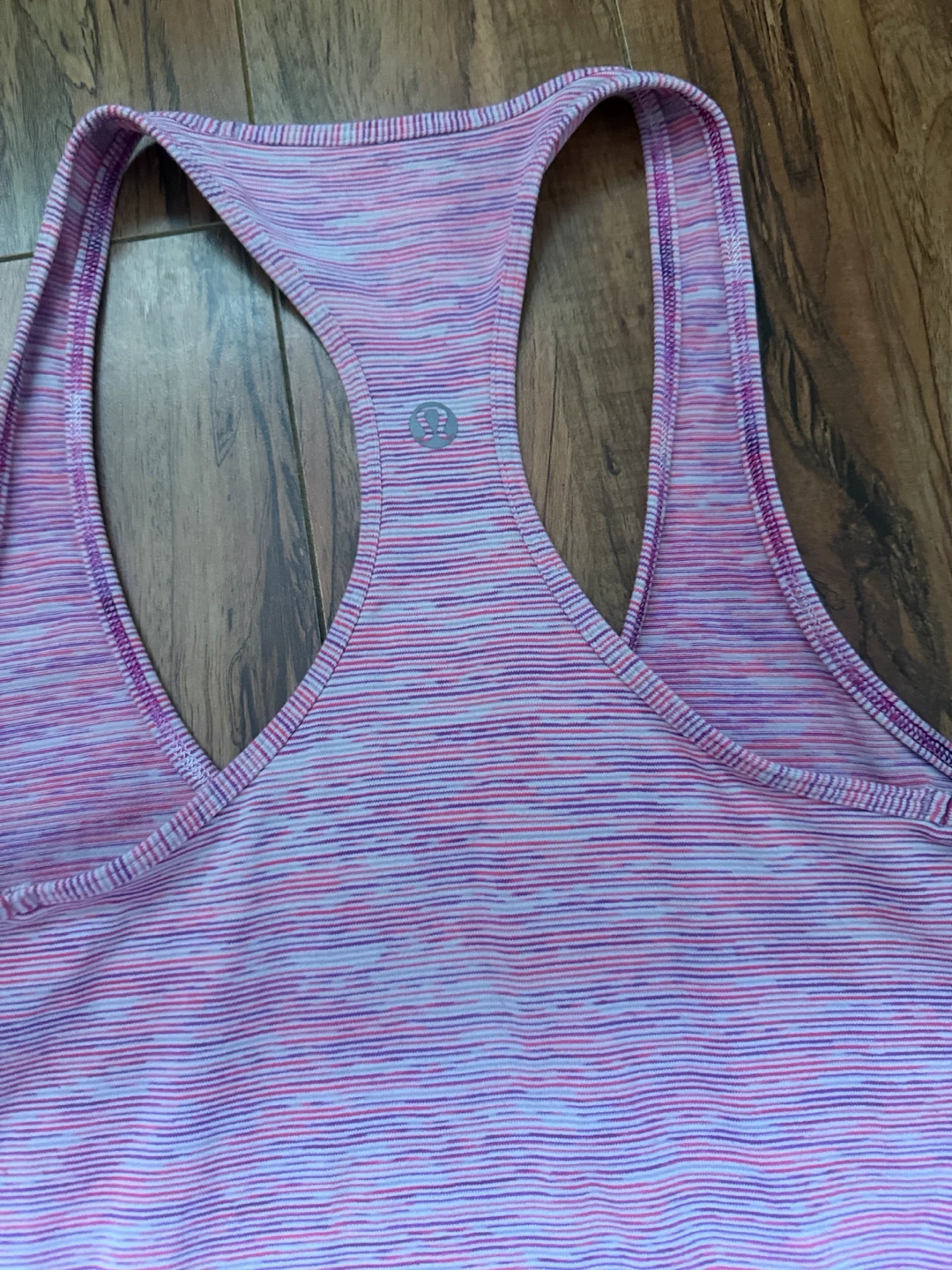 Lululemon Pink Marled Racerback Tank Top - photo 4