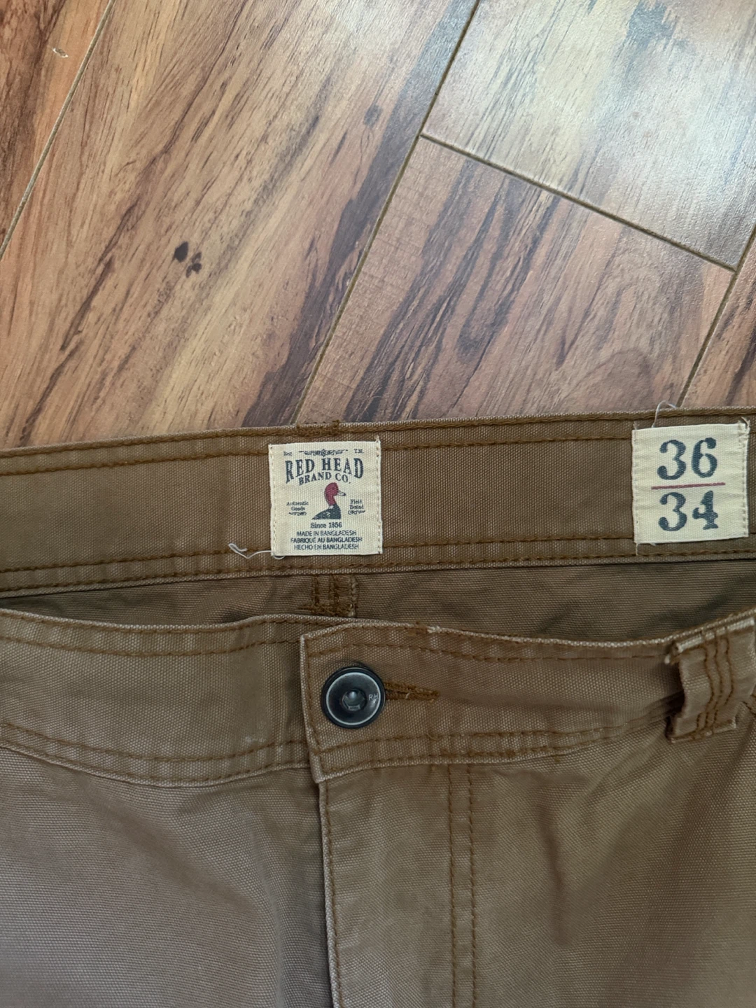 Red Head Men's Work Pants - photo 3