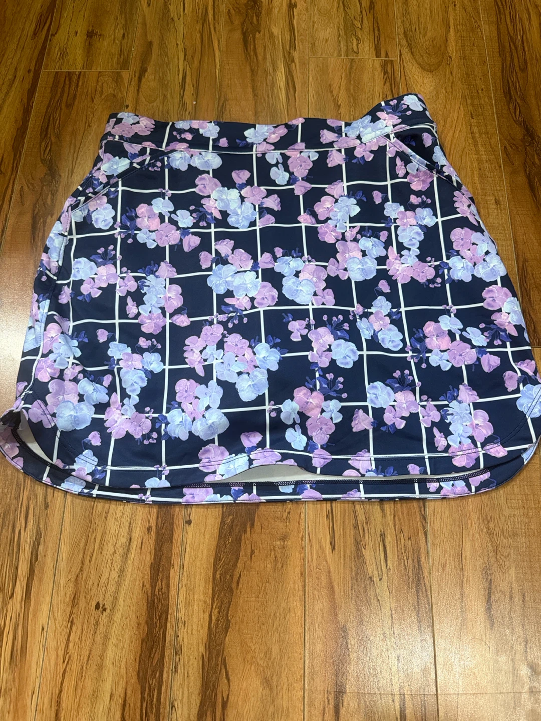 Peter Millar Women's Golf Skort - Floral Grid Print