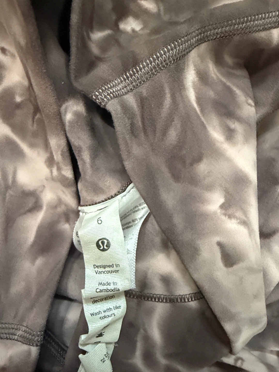 Lululemon Tie Dye Leggings Size 6 - photo 2