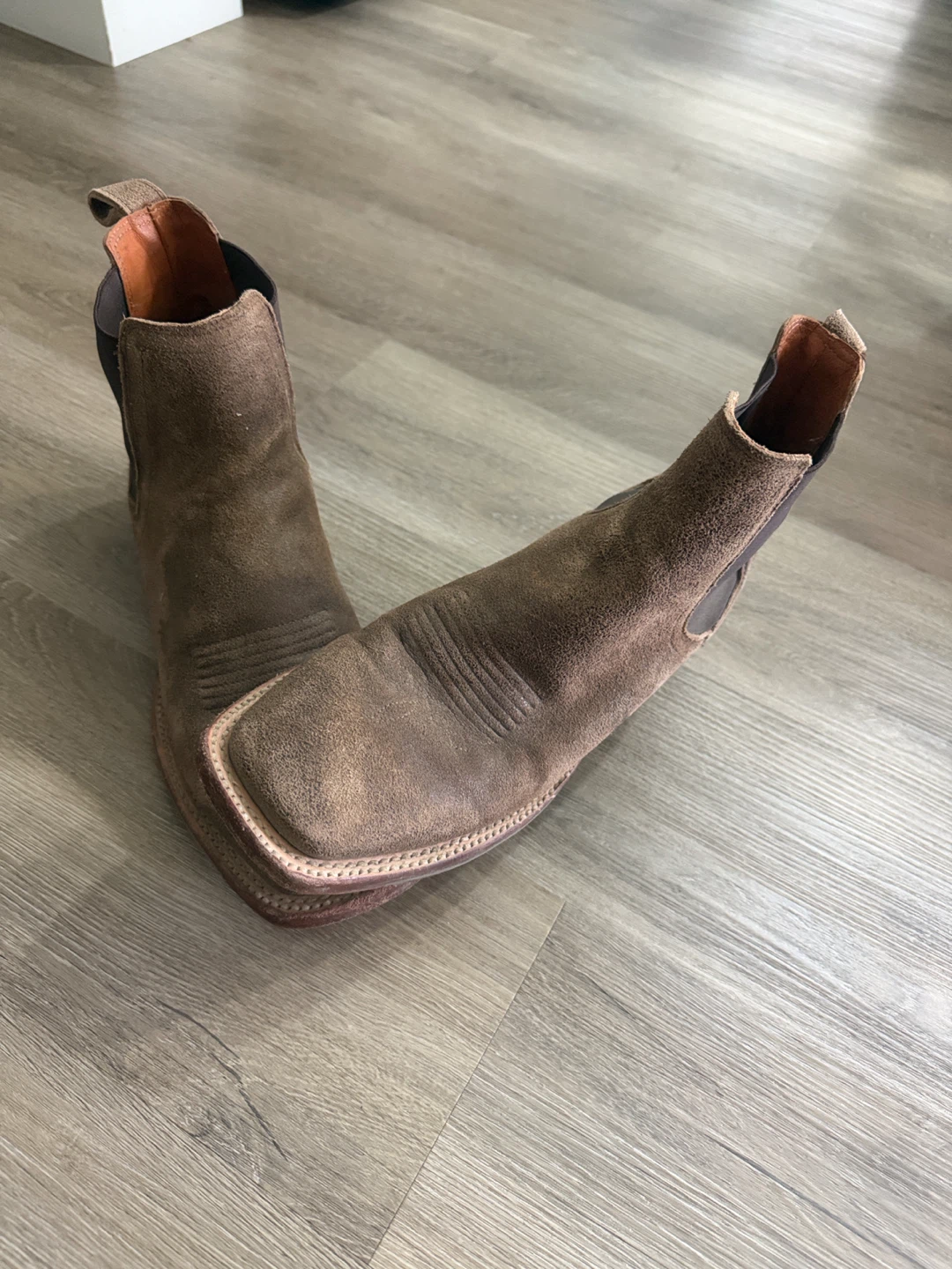 Cody James Brown Suede Chelsea Boots - photo 2
