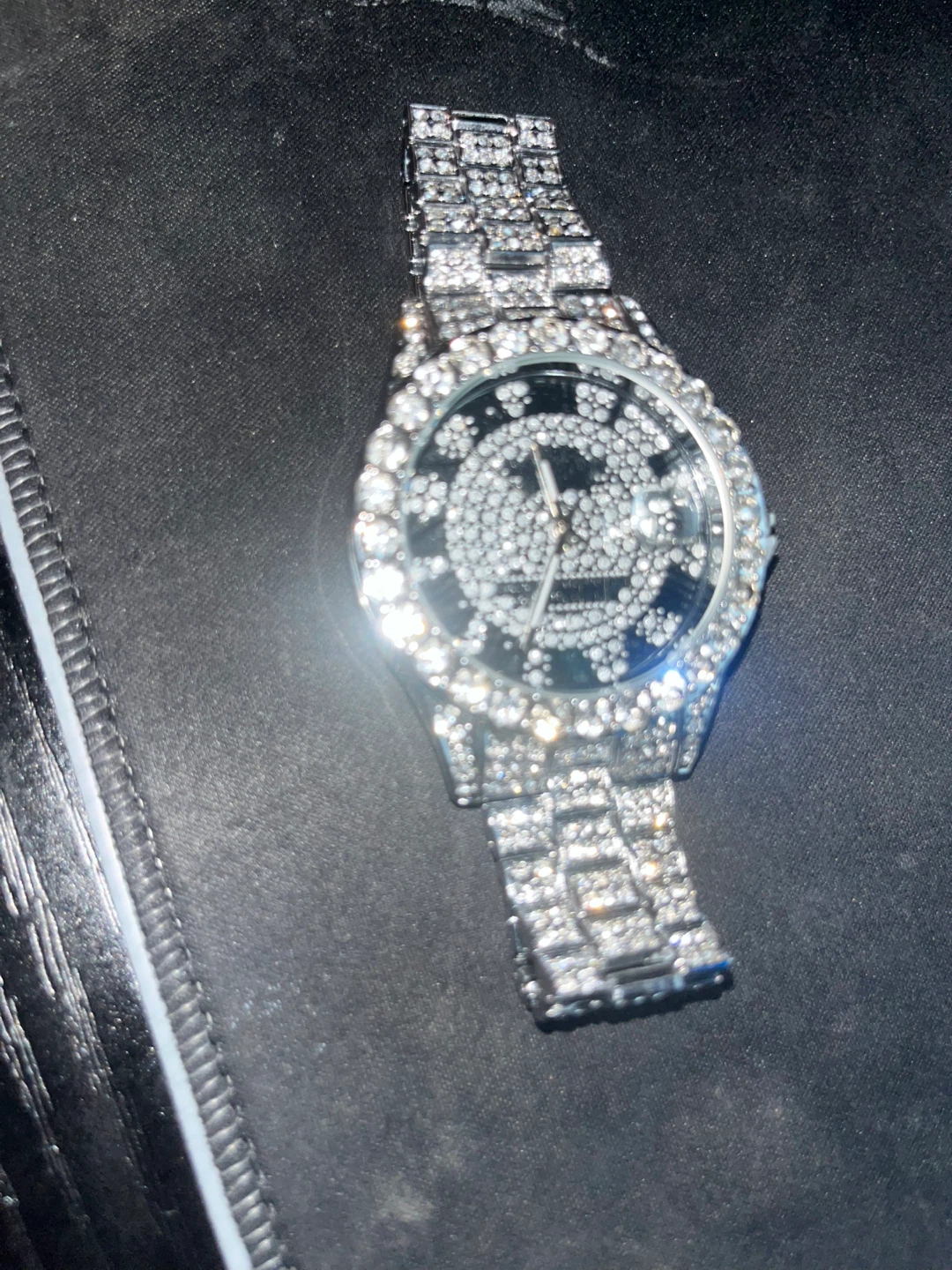 Men's Diamond Encrusted Watch