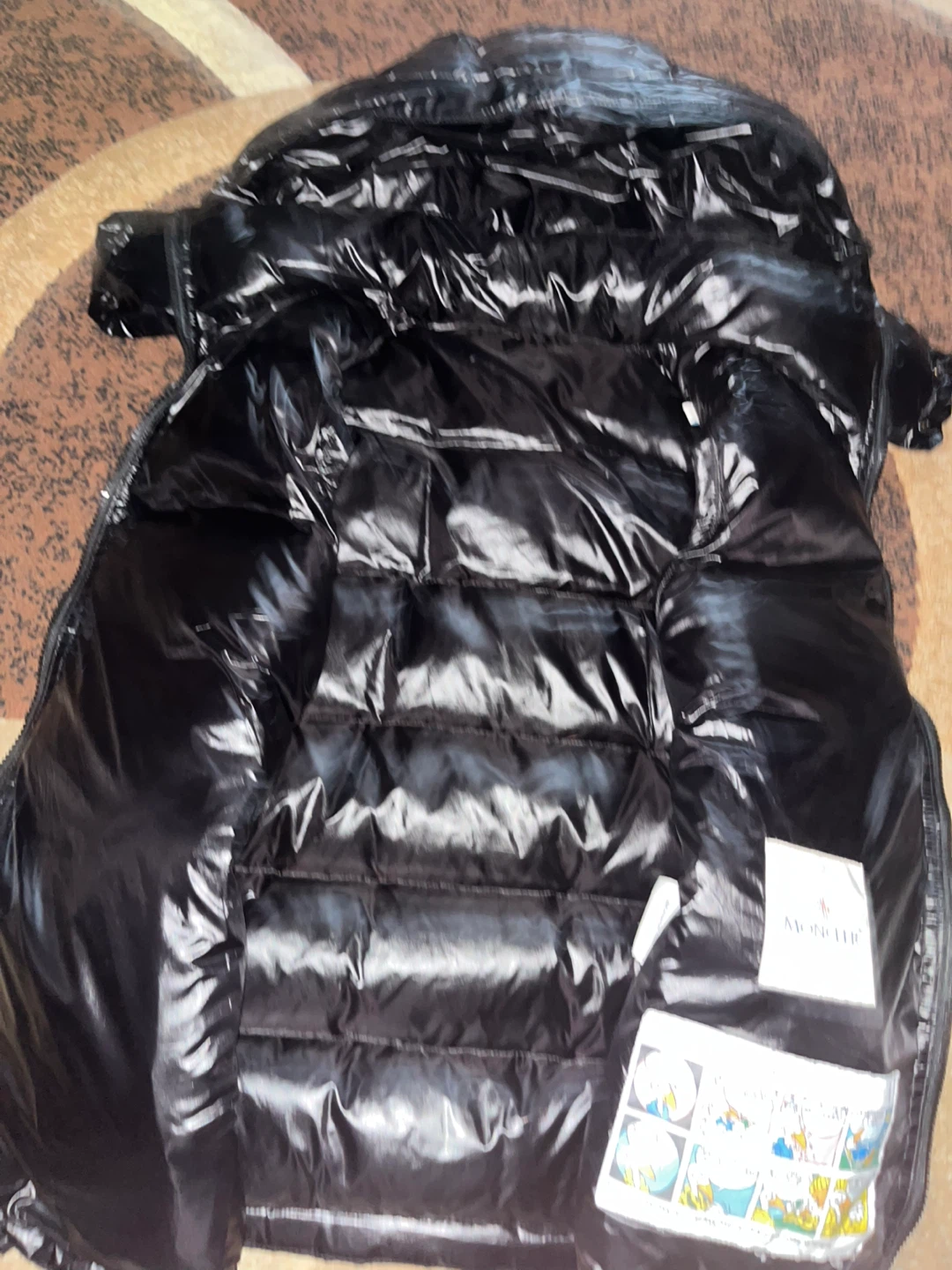 Moncler Black Shiny Puffer Vest - photo 2